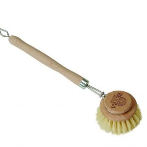 Afwasborstel hout, vulling fiber - Afbeelding 1