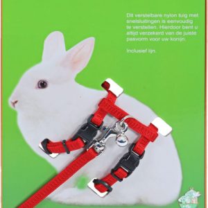 Boon Konijnentuig met lijn Rood - Afbeelding 1