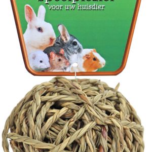 Boon Knaagdierbal met bel natural 10cm - Afbeelding 1