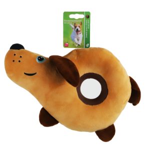 Boon donut hond pluche + piep 38cm - Afbeelding 1