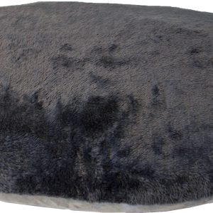 Ligkussen met Rits antraciet/grijs 78cm - Afbeelding 1