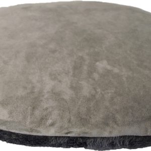 Ligkussen met Rits antraciet/grijs 78cm - Afbeelding 2