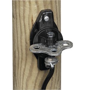 Gallagher 3-weg poortgreepanker zwart hout 4 stuks - Afbeelding 1