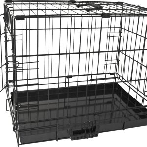 Bench 2-Deurs Zwart 60x43x52cm - Afbeelding 1