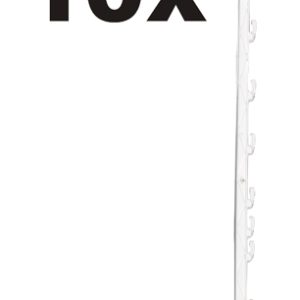 Gallagher Duopack stijgbeugelpaal 1,55m wit (2x5) - Afbeelding 1