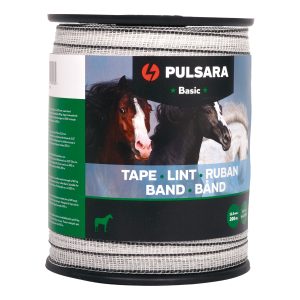 Pulsara Schriklint Basic 12.5 mm, 200 m, wit - Afbeelding 1