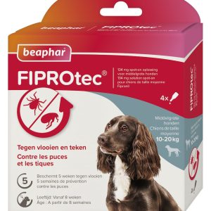 Beaphar Fiprotec Hond (10-20kg) 4pip - Afbeelding 1