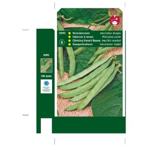 Horti Tops Stokslabonen Mechelse Tros, zonder draad, 100g 13090 - Afbeelding 1