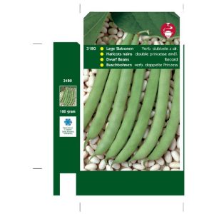 Horti Tops Stamslabonen Record verbeterde dubbel, zonder draad, 100g 13180 - Afbeelding 1