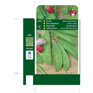Horti Tops Peulen Grijze Roodbloeiers, 100g 13460 - Afbeelding 1