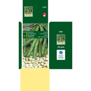 Horti Tops Tuinbonen Witkiem, 250g 13720 - Afbeelding 1