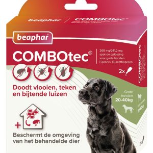 Beaphar COMBOtec hond 20-40kg 2pip - Afbeelding 1