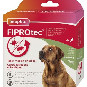 Beaphar Fiprotec Hond (20-40kg) 4pip - Afbeelding 1