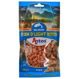 Antos Fish D'Light Salmon Bites 100gr - Afbeelding 1