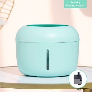 Drinkfontein met filter Groen M 20x20x15 cm - Afbeelding 1