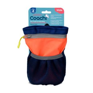 Coachi train&treat bag pro navy/coral - Afbeelding 1