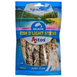 Antos Fish D'Light Salmon Sticks 100gr - Afbeelding 1