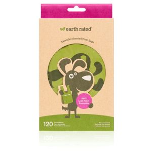 Earth Rated Lavendel poepzakjes 120 stuks - Afbeelding 1