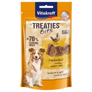 Vitakraft Treaties Bits Bacon/Kip 120gr - Afbeelding 1