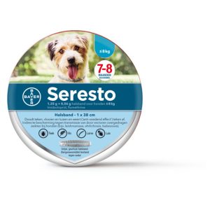 Seresto teken- en vlooienband small- tot 8 kg - Afbeelding 1