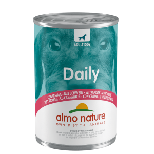 Almo Nature hond Daily menu natvoer varken 400 gram - Afbeelding 1