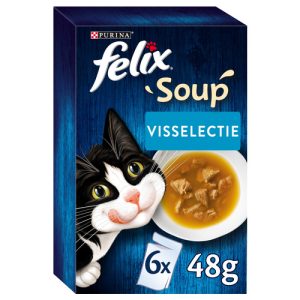 Felix Soup Vis selectie 6x48gr: 2 voor €3,99 - Afbeelding 1