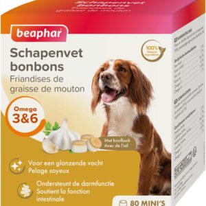 Beaphar Schapenvet Knoflook Mini 80st - Afbeelding 1