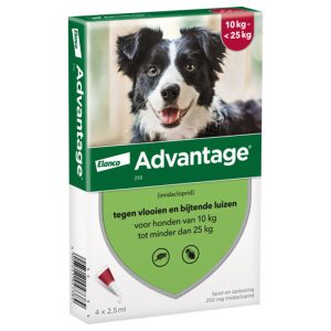 Advantage hond 2.5 ml 4 pip - Afbeelding 1