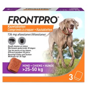 Frontpro kauwtabletten 25-50 kg - Afbeelding 1