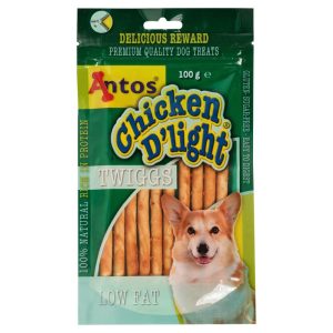 Antos Chicken D'light Twiggs 100gr - Afbeelding 1