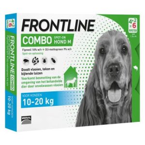 Frontline Combo Spot On Hond 10-20kg 3 pipet - Afbeelding 1