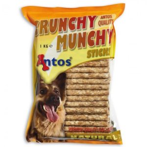 Antos Crunchy Munchy Sticks Naturel 1kg - Afbeelding 1