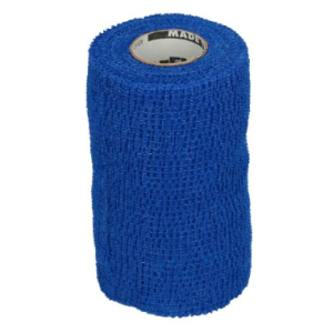 Bandage Equine Powerflex blauw 10cm - Afbeelding 1