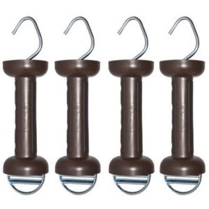 Gallagher Softgrip Poortgreep terra lint RVS value pack (4) - Afbeelding 1