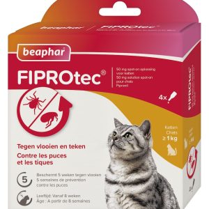 Beaphar Fiprotec Kat 4pip - Afbeelding 1