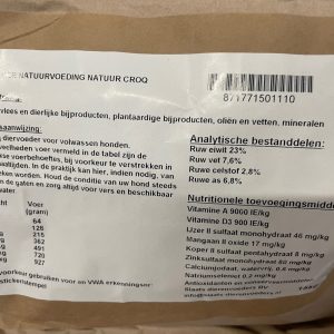 De Mulder Natuur Croq 15kg - Afbeelding 1
