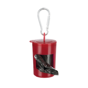 Trixie Poepzakjesdispenser Plastic Rood - Afbeelding 1