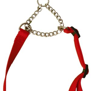 Boon sliphalsband verstelbaar nylon 15 mm, 25-40 cm rood - Afbeelding 1