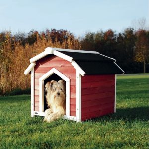 trixie Hondenhuisje rood s-m - Afbeelding 1