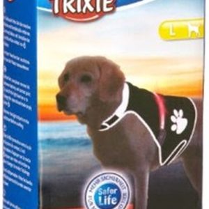 Trixie safety vest met licht en reflectie maat M - Afbeelding 1