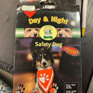 karlie day en night safety dog zakdoek oranje XS/S - Afbeelding 1