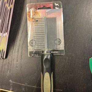 Flamingo Black line verzorgingskam - Afbeelding 1