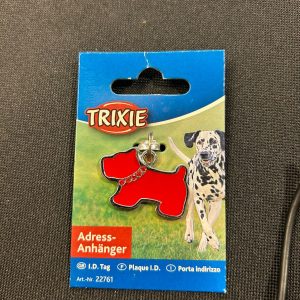 Trixie adres hanger rode hond - Afbeelding 1