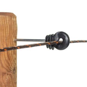 afstandsschroef-ringisolator hout 10cm (20) - Afbeelding 1